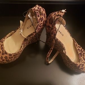 Torrid wedges cheetah print